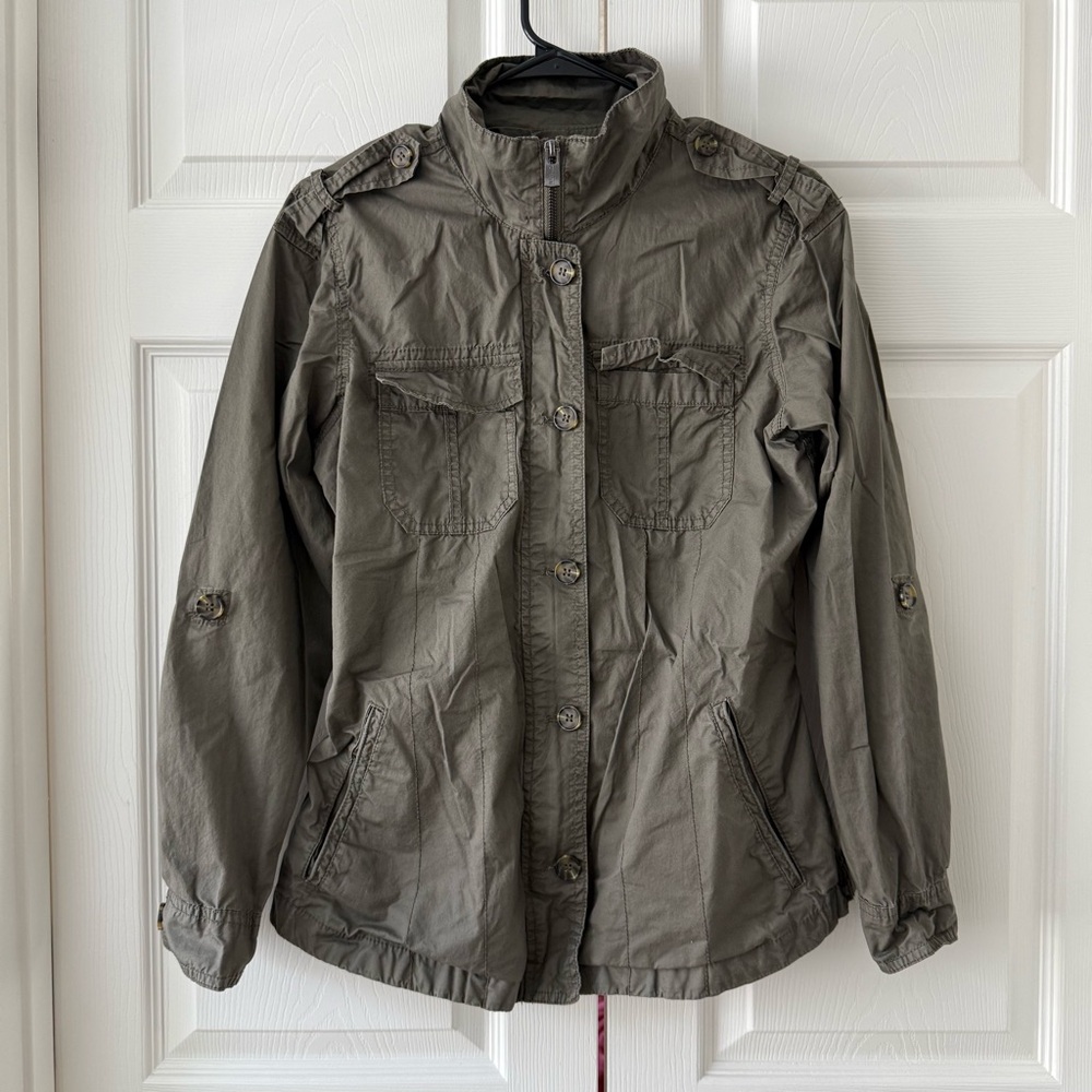 Buffalo David Bitton Khaki Utility Jacket